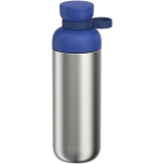 Garrafa de aço inoxidável reciclado com dupla abertura 700ml Mepal cor azul pastel