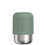 Caneca térmica para levar com fecho hermético 300ml Mepal cor verde maçã segunda vista frontal