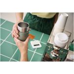 Caneca térmica para levar com fecho hermético 300ml Mepal cor verde maçã imagem de estilo de vida