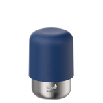Caneca térmica para levar com fecho hermético 300ml Mepal cor azul pastel vista impressa logo 2