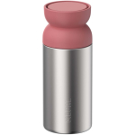 Caneca térmica em aço inoxidável reciclado com bordo 360° 350 ml Mepal cor cor-de-rosa