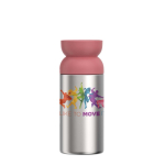 Caneca térmica em aço inoxidável reciclado com bordo 360° 350 ml Mepal cor cor-de-rosa