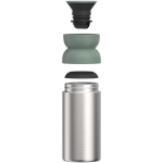 Caneca térmica em aço inoxidável reciclado com bordo 360° 350 ml Mepal cor verde maçã terceira vista