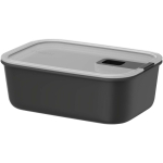 Recipiente hermético com clipe e tampa transparente Mepal 1L cor preto