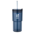 Copo de parede dupla com tampa giratória e palhinha integrada 480ml vista principal