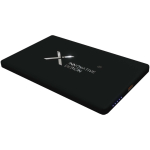 Bateria externa fina em alumínio reciclado 5.000 mAh SCX.design cor preto