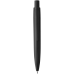 Mini caneta em plástico reciclado RCS com tinta azul cor preto