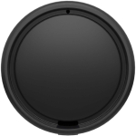 Copo reutilizável com tampa de encaixe e aro isolante 350ml cor preto segunda vista