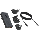 Carregador de viagem rápido com portas USB-C e USB-A 65W Xtorm cor preto segunda vista