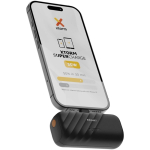 Bateria externa com USB-C dobrável e carregamento rápido 5.000 mAh Xtorm cor preto