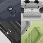 Bateria externa com USB-C dobrável e carregamento rápido 5.000 mAh Xtorm cor preto imagem de estilo de vida