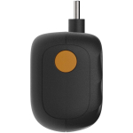 Bateria externa com USB-C dobrável e carregamento rápido 5.000 mAh Xtorm cor preto vista lateral