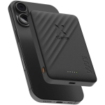 Bateria externa ultrafina com carregamento sem fios 5.000 mAh Xtorm cor preto quinta vista