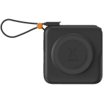 Carregador de viagem 3 em 1 com carregamento sem fios 10.000 mAh Xtorm cor preto segunda vista frontal