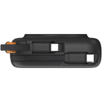 Carregador de viagem 3 em 1 com carregamento sem fios 10.000 mAh Xtorm cor preto vista detalhe 1