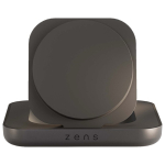 Carregador magnético Qi2 para mesa de cabeceira com cabo USB-C 15W Zens cor preto