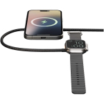 Carregador sem fios compacto USB-C e carregamento rápido 15 W Zens cor preto segunda vista