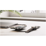Carregador sem fios compacto USB-C e carregamento rápido 15 W Zens cor preto imagem de estilo de vida 2