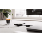 Carregador magnético de secretária com USB-C e potência de 15 W Zens cor preto imagem de estilo de vida