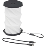 Candeeiro de mesa dobrável para secretária com luz ambiente cor preto segunda vista