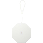 Candeeiro de mesa dobrável para secretária com luz ambiente cor branco segunda vista frontal
