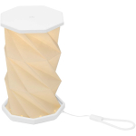 Candeeiro de mesa dobrável para secretária com luz ambiente cor branco