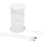 Candeeiro de mesa dobrável para secretária com luz ambiente cor branco segunda vista