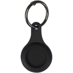 Capa para localizador em plástico de silicone compatível com Find My cor preto segunda vista frontal