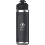 Garrafa de água isolada a vácuo de parede dupla 710 ml Stanley cor preto vista impressa logo 2