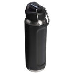 Garrafa de água isolada a vácuo de parede dupla 710 ml Stanley cor preto terceira vista traseira
