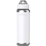 Garrafa de água isolada a vácuo de parede dupla 710 ml Stanley cor branco segunda vista traseira