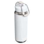 Garrafa de água isolada a vácuo de parede dupla 710 ml Stanley cor branco terceira vista traseira