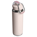 Garrafa de água isolada a vácuo de parede dupla 710 ml Stanley cor cor-de-rosa terceira vista traseira