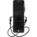 Bolsa organizadora de acessórios resistente à água com RFID cor preto terceira vista
