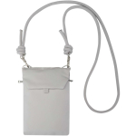 Bolsa organizadora de acessórios resistente à água com RFID cor cinzento-claro segunda vista frontal