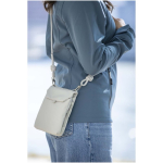 Bolsa organizadora de acessórios resistente à água com RFID cor cinzento-claro imagem de estilo de vida 2