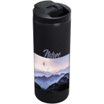 Copo térmico hermético de parede dupla com tampa fliptop 350ml Stanley cor preto