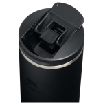 Copo térmico hermético de parede dupla com tampa fliptop 350ml Stanley cor preto segunda vista