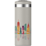 Copo térmico hermético de parede dupla com tampa fliptop 350ml Stanley cor cinzento
