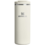 Copo térmico hermético de parede dupla com tampa fliptop 350ml Stanley cor bege