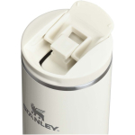 Copo térmico hermético de parede dupla com tampa fliptop 350ml Stanley cor bege segunda vista