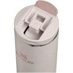 Copo térmico hermético de parede dupla com tampa fliptop 350ml Stanley cor cor-de-rosa claro segunda vista