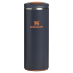 Copo térmico hermético de parede dupla com tampa fliptop 350ml Stanley cor azul acinzentado