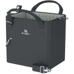 Mini saco térmico com fecho resistente para 10 latas Stanley cor preto segunda vista