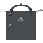 Mini saco térmico com fecho resistente para 10 latas Stanley cor preto terceira vista frontal