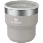 Caneca térmica empilhável parede dupla em aço inoxidável 295 ml Stanley cor cinzento