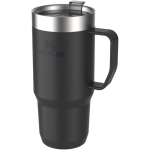 Caneca térmica com tampa anti-derramamento e parede dupla 473ml Stanley cor preto