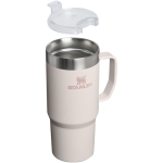 Caneca térmica com tampa anti-derramamento e parede dupla 473ml Stanley cor cor-de-rosa claro