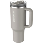 Copo térmico Stanley 1,18 L com palhinha rebatível à prova de fugas cor cinzento
