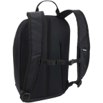 Mochila compacta Thule de 12 L para o dia a dia com detalhes refletoras cor preto segunda vista traseira